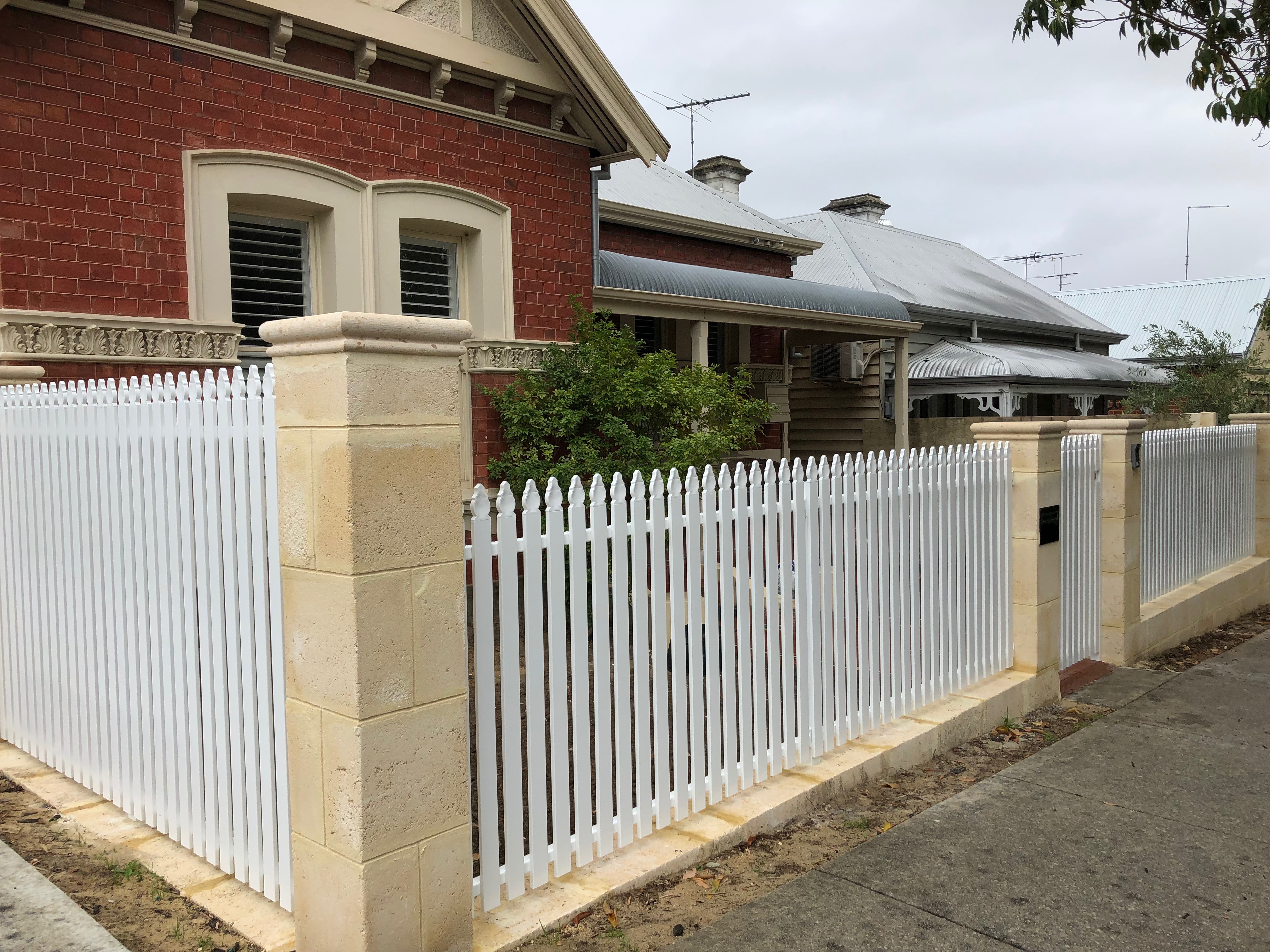 Federation picket - fence and gate